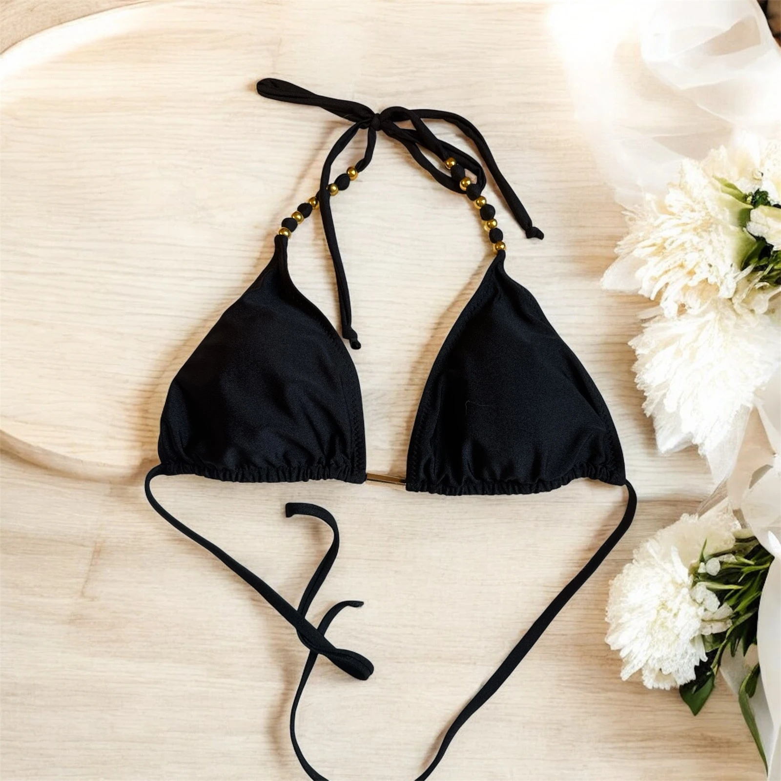 Haut de bikini noir – Taille L